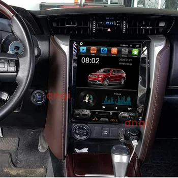 Tesla Stiliaus Vertikalus Android 11 Automobilių GPS Nagavition TOYOTA Fortuner/HILUX Revo 2016-2018 Metų Multimedijos Grotuvas GPS Nav 