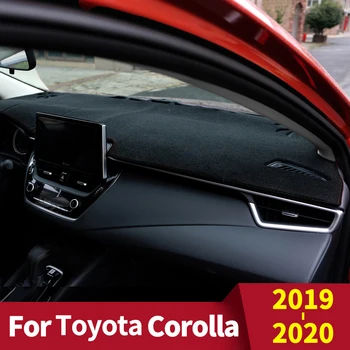 Toyota Corolla E210 2019 2020 2021 2022 Automobilio Prietaisų Skydelio Dangtelį, Mat Saulė Pavėsyje Mygtukai Prietaisų Skydelis Kilimai Raštas Priedai