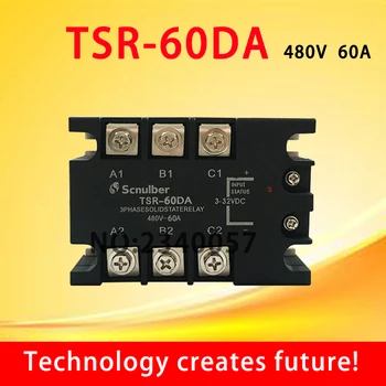 trijų fazių (Solid state relay SSR ac tris 60A DC kontrolės AC 480v` 60A įėjimo būsena:3-32V