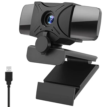USB Kamera Su Mikrofonu Full HD Live Transliacijos Vaizdo Konferencijos, vaizdo Kamera, Skirta PC Nešiojamas kompiuteris