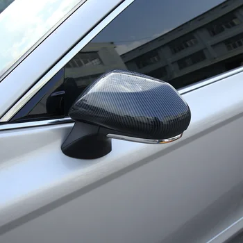 Už 18-21 Toyota 8 kartos Camry šildomi galinio vaizdo veidrodžio apdaila padengti ABS šildomi stiliaus apdaila galinio vaizdo veidrodžio dangtelis