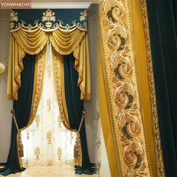 Užuolaidų svetainė, Valgomasis, Miegamasis Prabangus Elegantiškas Aukštos klasės europietiško stiliaus prancūzijos Teismas Aristokratišką Atmosferą Spalvinimas