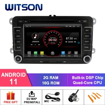 WITSON Android 11 AUTOMOBILIŲ RADIJO VOLKSWAGEN SCIROCCO PERDAVĖJAS, CADDY AMAROK SEAT LEON Automobilio Multimedijos Grotuvas Stereo AutoAudio