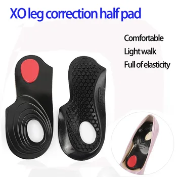 XO tipas kojų korekcijos pusė padas neslidus septynių taškų padas Batų kulniukai moterų sandalai vieną batai masažas pusė padas
