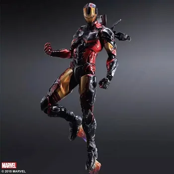 Žaisti Menų Marvel Super Geležinis Žmogus Herojus Ironman Veiksmų Skaičius, Žaislai 25cm Stebuklas